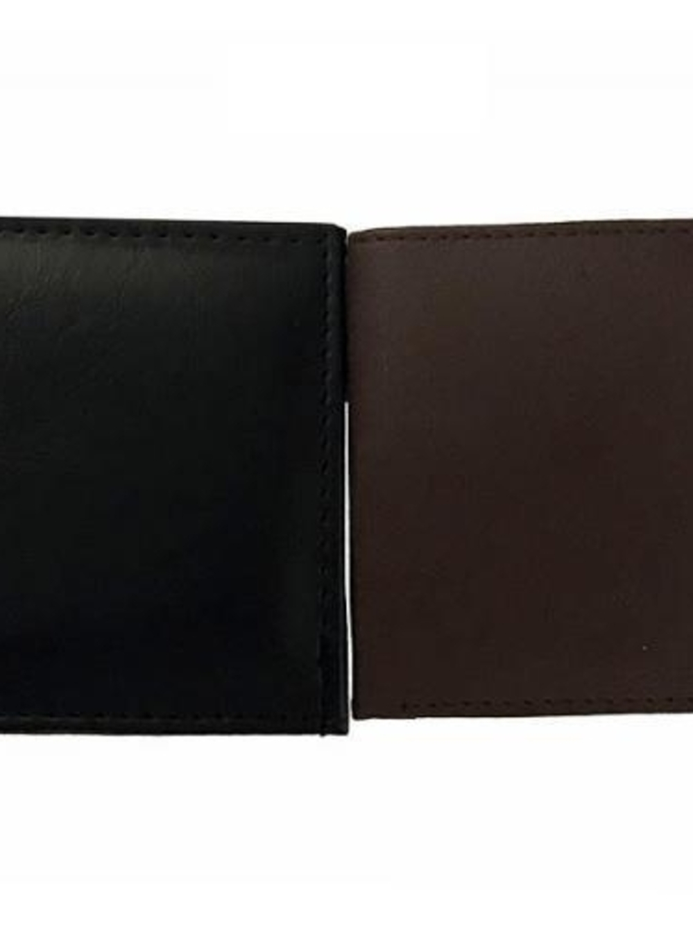 Men's Bifold Leather Wallet - Black Or Brown